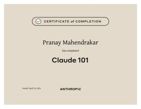 Certificate 7