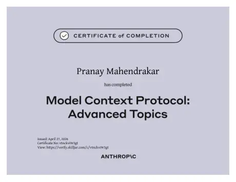 Certificate 15