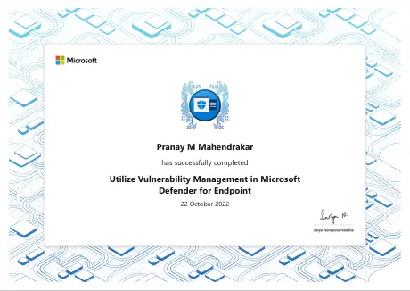 Utilize Vulnerability Management in Microsoft