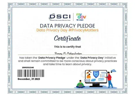 Certificate 85