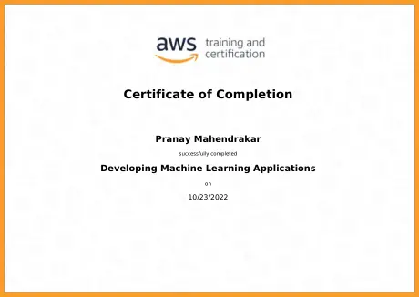 Developing Machine Learning Applications
