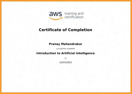 Introduction to Artificial Intelligence