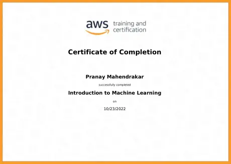 Introduction to Machine Learning