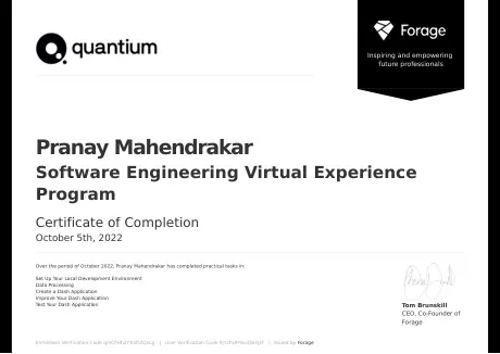 Software Engineering Virtual Experience
