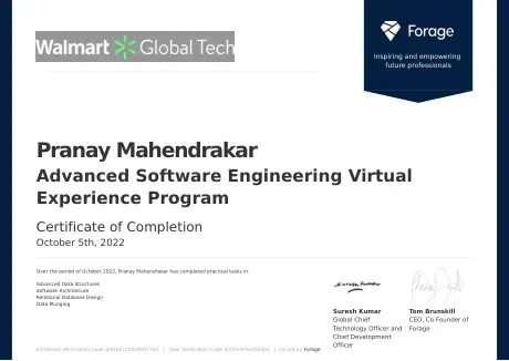Advanced Software Engineering Virtual