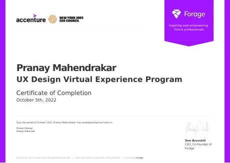 UX Design Virtual Experience Program