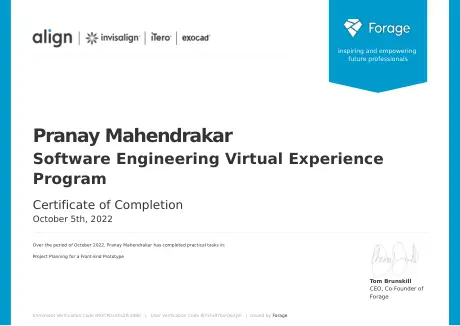 Software Engineering Virtual Experience