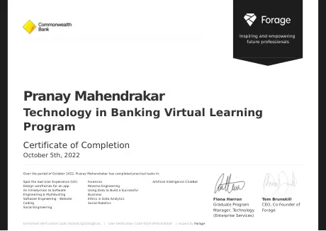 Technology in Banking Virtual Learning