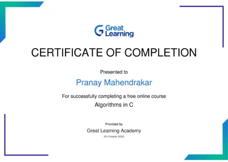 Certificate 170