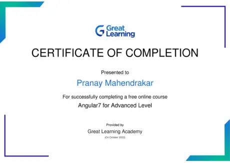 Certificate 181