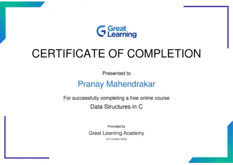 Certificate 184
