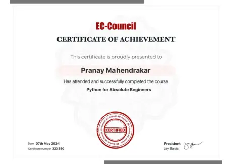 Certificate 222