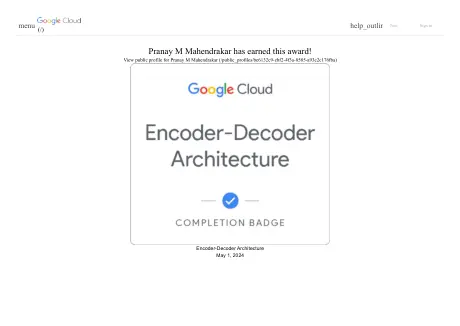 Encoder-Decoder Architecture