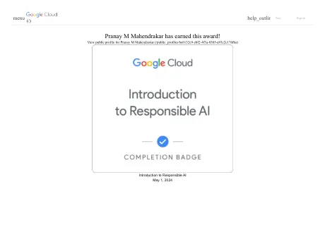 Introduction to Responsible AI